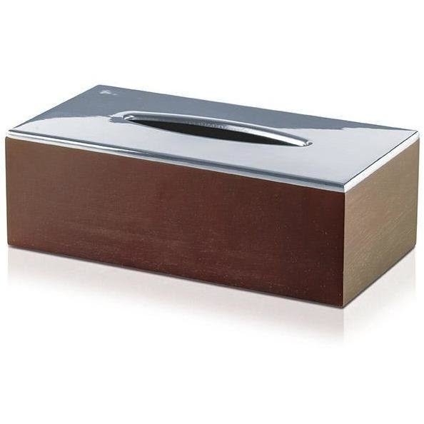 Gentner Combo Natural Wood Tissue Box Cover