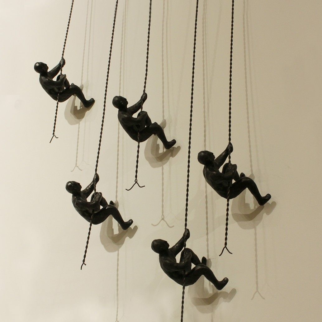 Global Views Climbing Man Wall Sculpture - Free Shipping ...