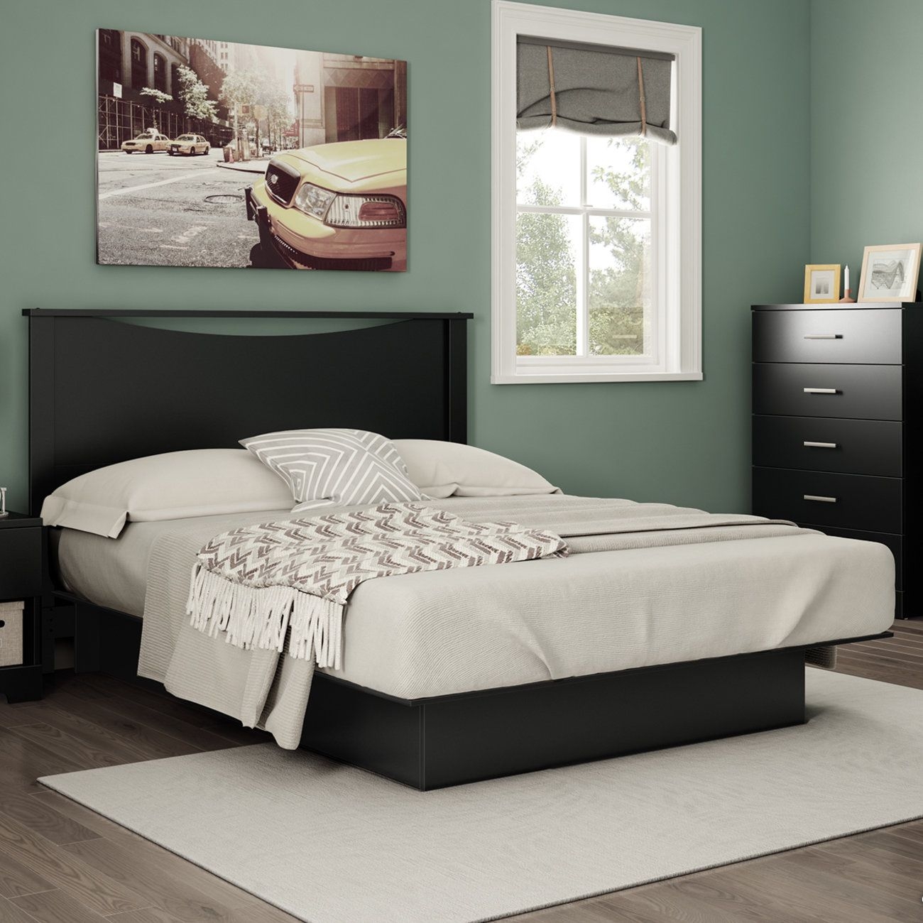 South shore step one online full captain bed