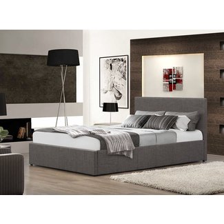 Grampian Furnishers | Berlin Fabric Ottoman King Size Bed ...