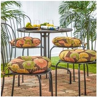 Round Outdoor Chair Cushion Visualhunt, Round Outdoor Lounge Chair Cushions