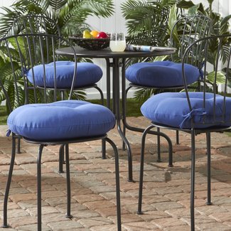 Zeceouar Round Chair Cushions,Indoor/Outdoor Round Seat Cushions