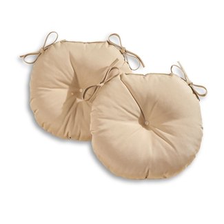 Greendale Home Fashions 18 in. Round Outdoor Bistro Chair ...