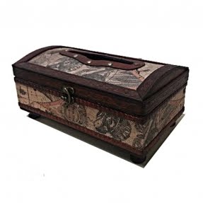 Halliburton Tissue Box Cover