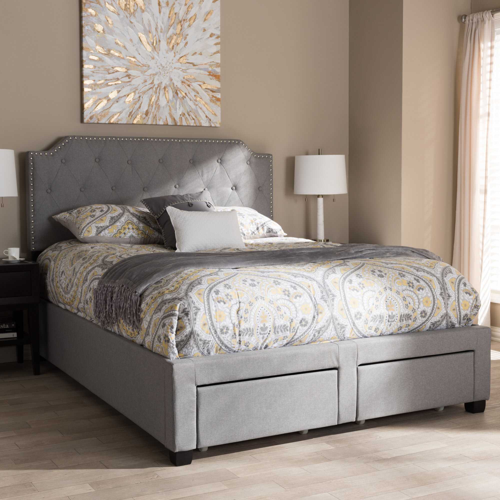 Hambly Upholstered Storage Platform Bed