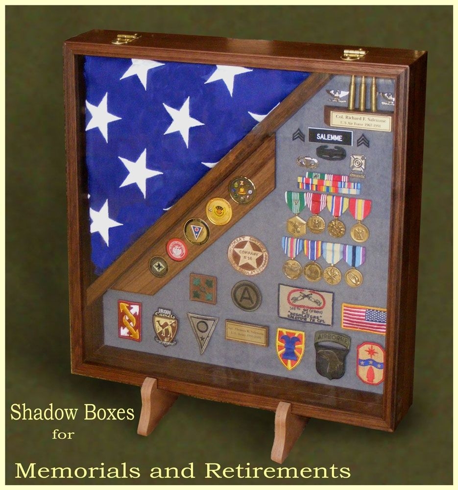Hand Custom Shadow Box Display Case Shadow Box Coffee ...