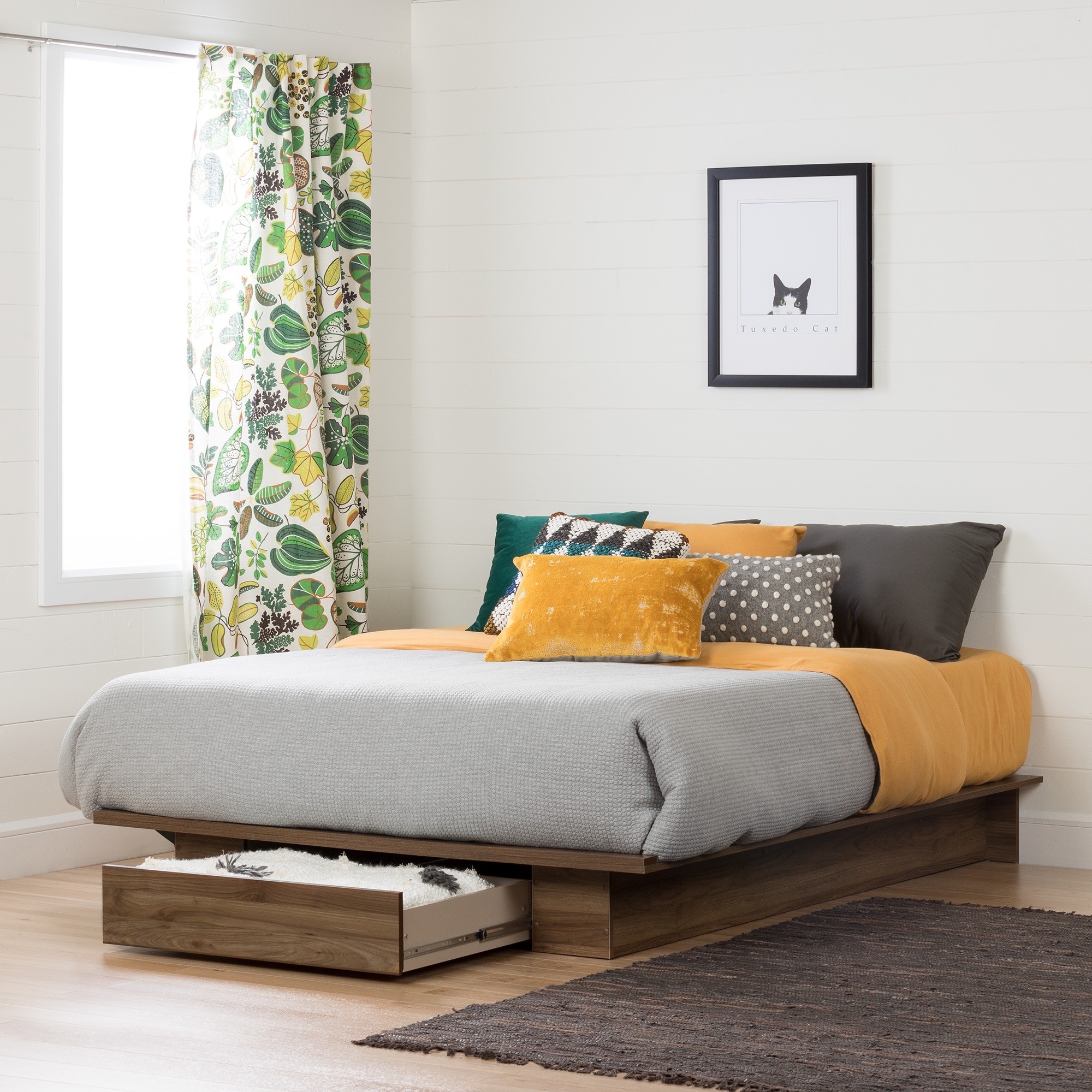 Holland Queen Storage Platform Bed
