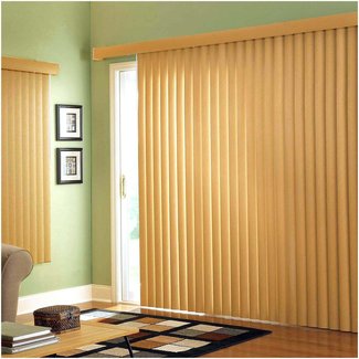 HomeOfficeDecoration | Sliding patio door blinds ideas