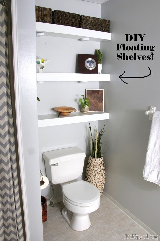 Bathroom Shelves Over Toilet Visualhunt, Floating Bathroom Shelves Over Toilet