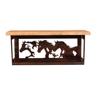 Iron Horses 20" Towel Rack