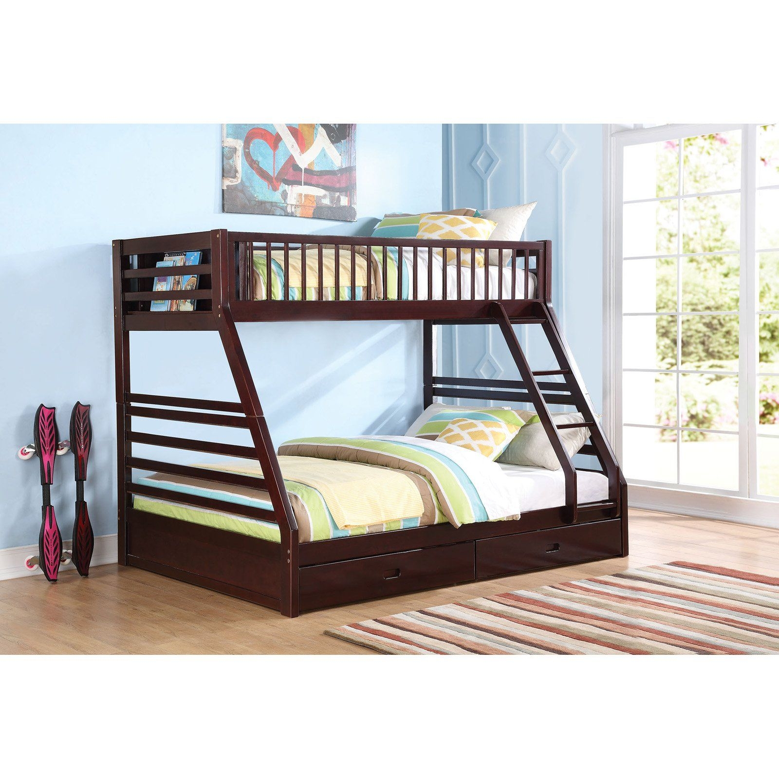 Jason Twin XL Over Queen Bunk Bed Acme Furniture ...