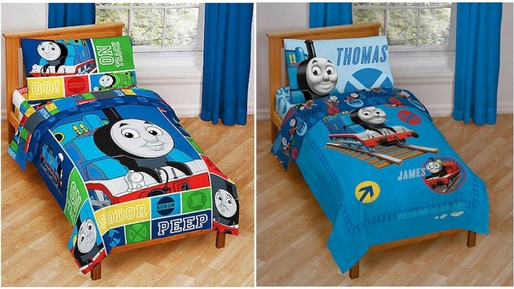 Thomas & friends 4pc toddler hot sale bedding set