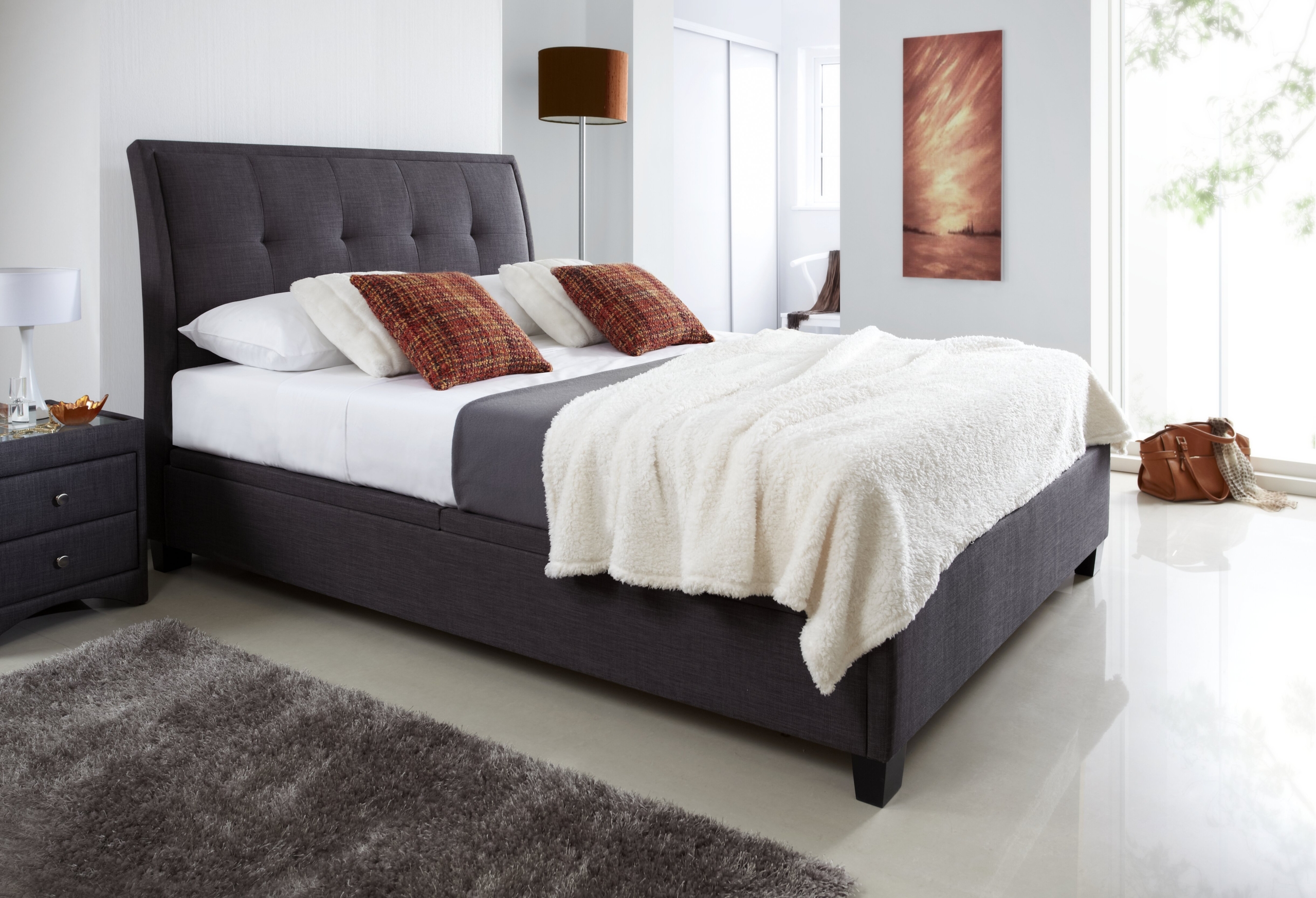 Kaydian Accent Ottoman Storage Bed Frame from ...