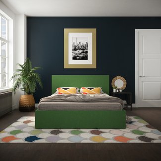 Kelly Upholstered Storage Platform Bed