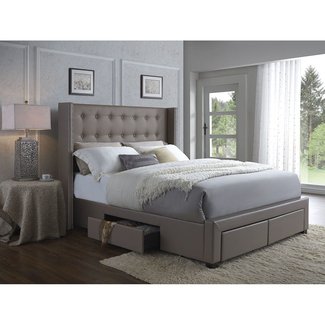 Kerens Upholstered Storage Standard Bed