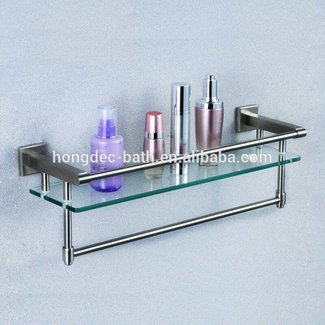 KES A2225-2 SUS304 Stainless Steel Bathroom Glass Shelf ...