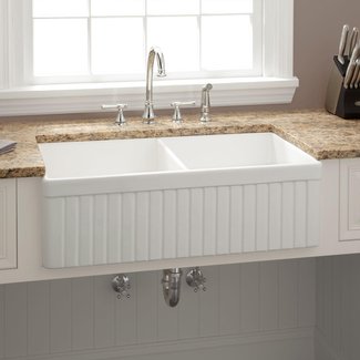 Kitchen: Interesting Kitchen Sink Design With Cool Top ...