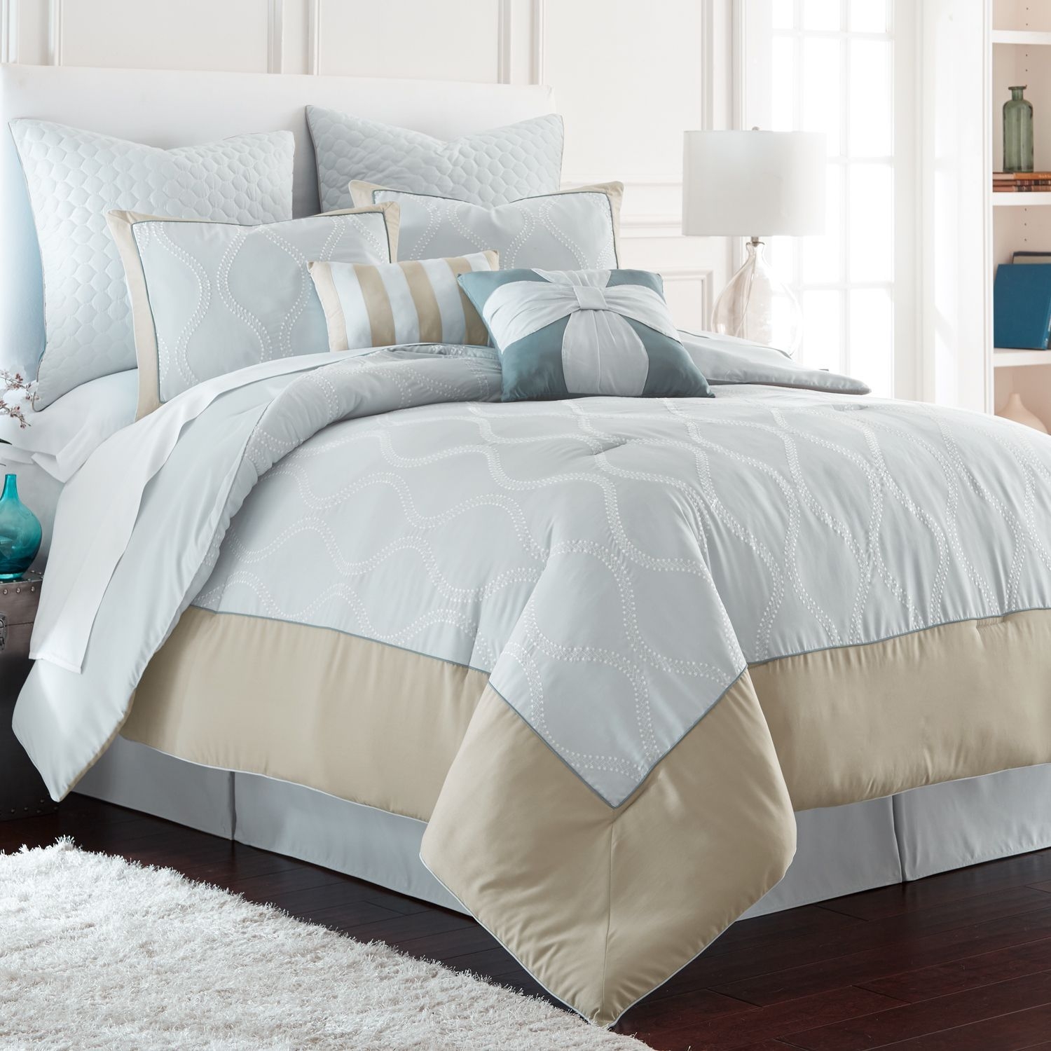 Lamey 8 Piece Comforter Set
