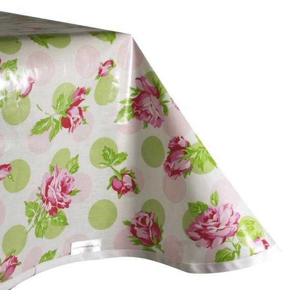Laminated Cotton Oilcloth Tablecloth by compelledtocraft ...