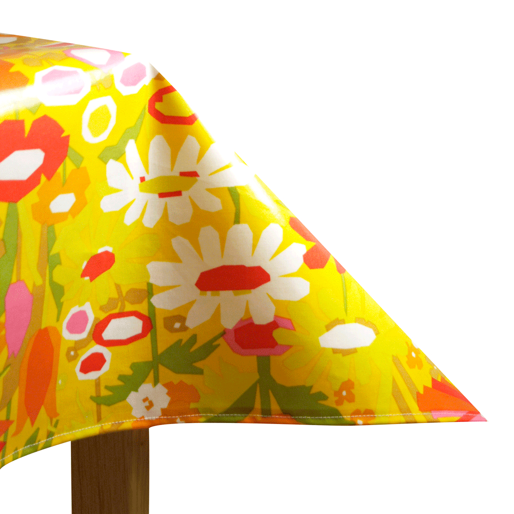 Laminated Cotton Oilcloth Tablecloth Keely print by Alexander