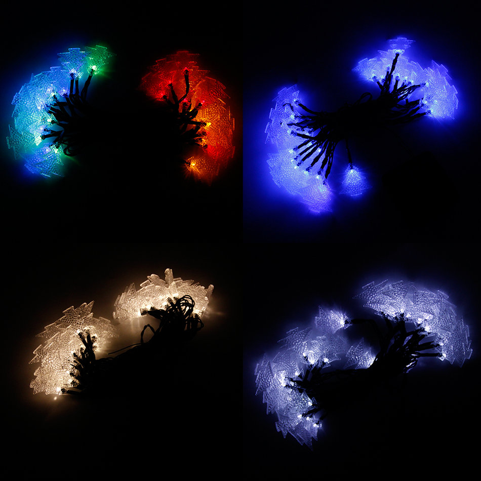 LED Lights String Outdoor Lights Solar String Large ...