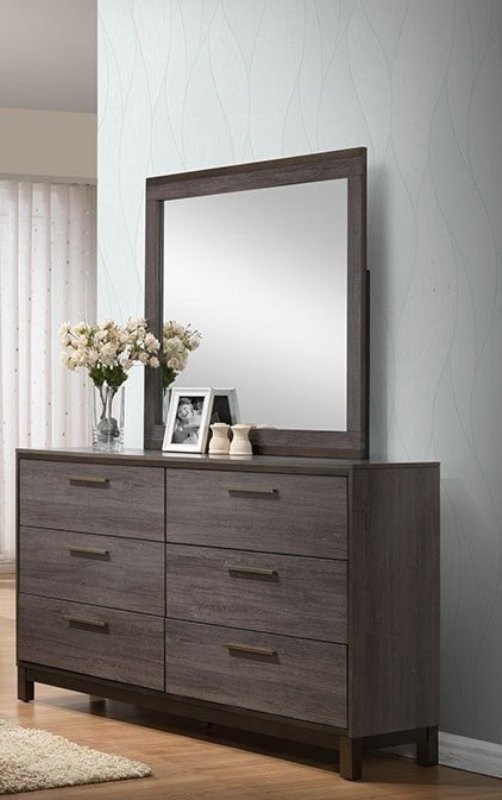 Lehner Wooden Frame Accent Mirror