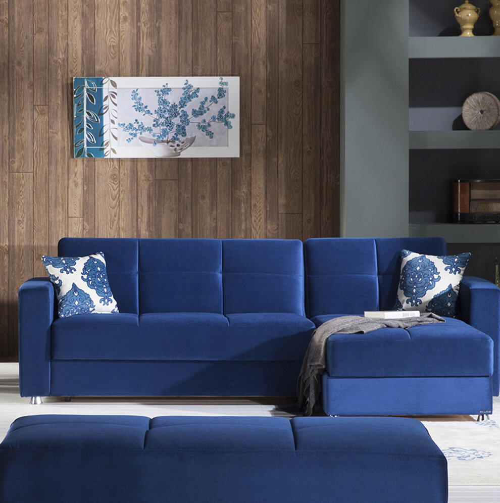 Navy Blue Sectional Couch Visualhunt