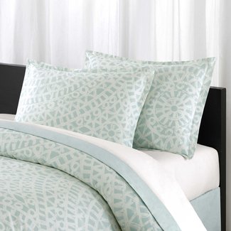 Light Blue and White Comforters and Bedding Sets