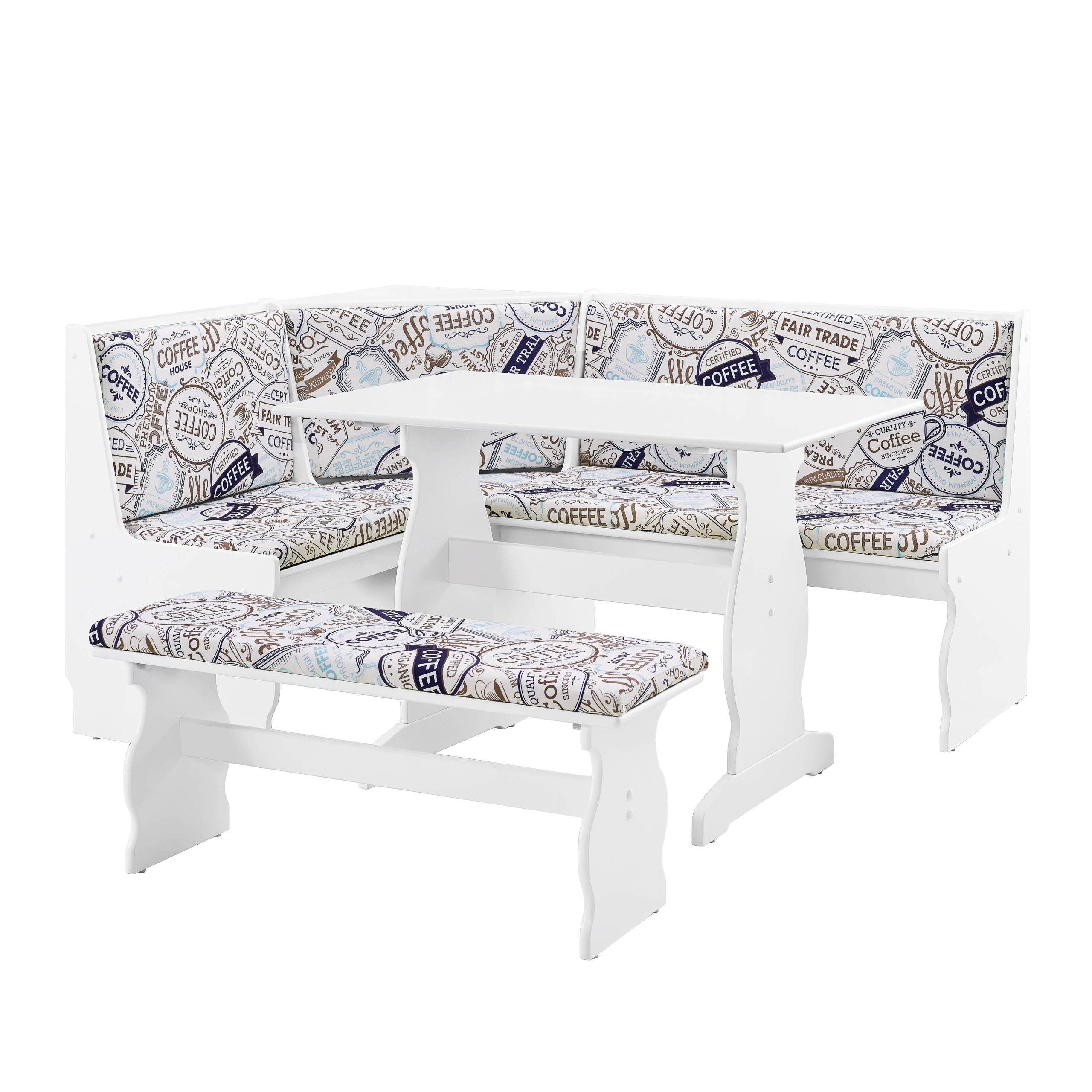 Linon KNK149COFABU Nook, White