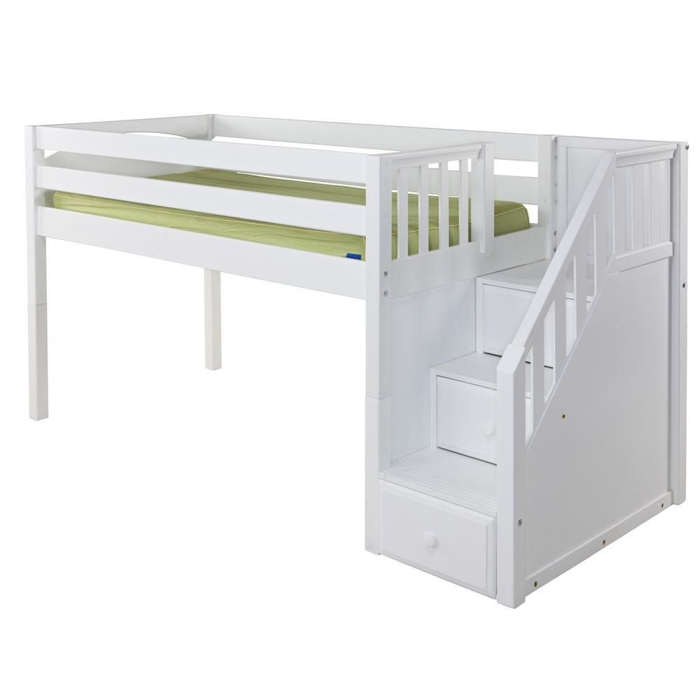 Low Bunk Bed With Stairs Visualhunt, Toddler Bunk Beds With Stairs