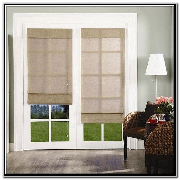 Roman Shades For Doors Visualhunt, Magnetic Door Curtains Blinds