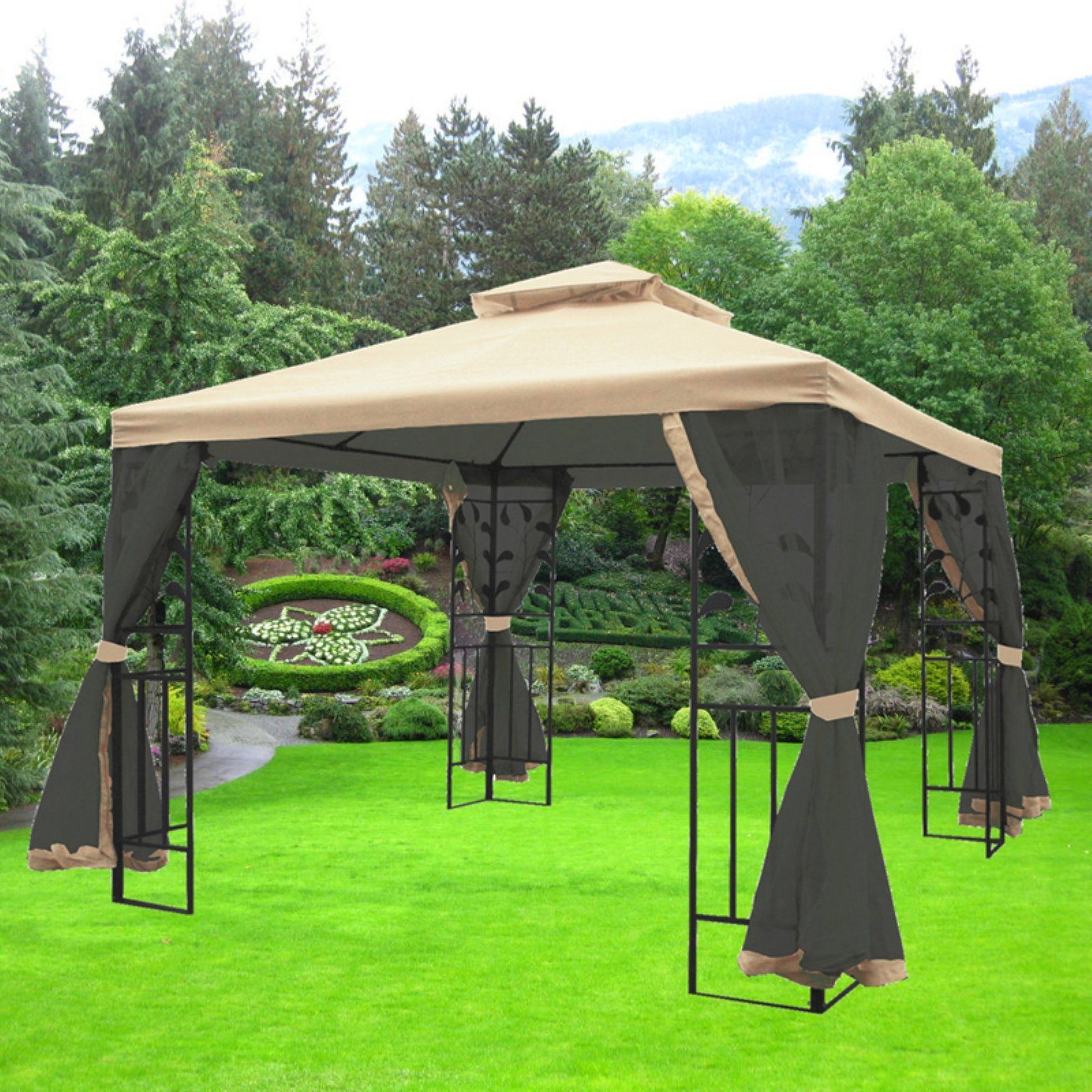 MAOS 10 Ft. W x 10 Ft. D Steel Gazebo
