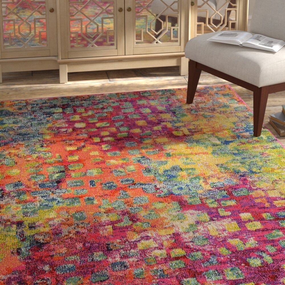 Colorful Rugs For Living Room Visualhunt, Colorful Area Rug