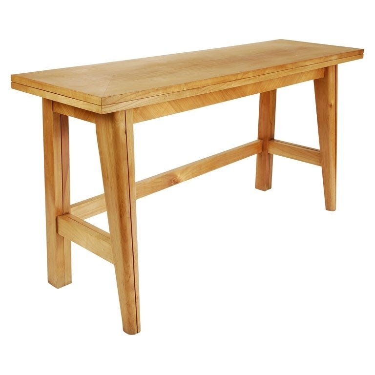 Maxime Old Cherrywood Console / Dining Table at 1stdibs