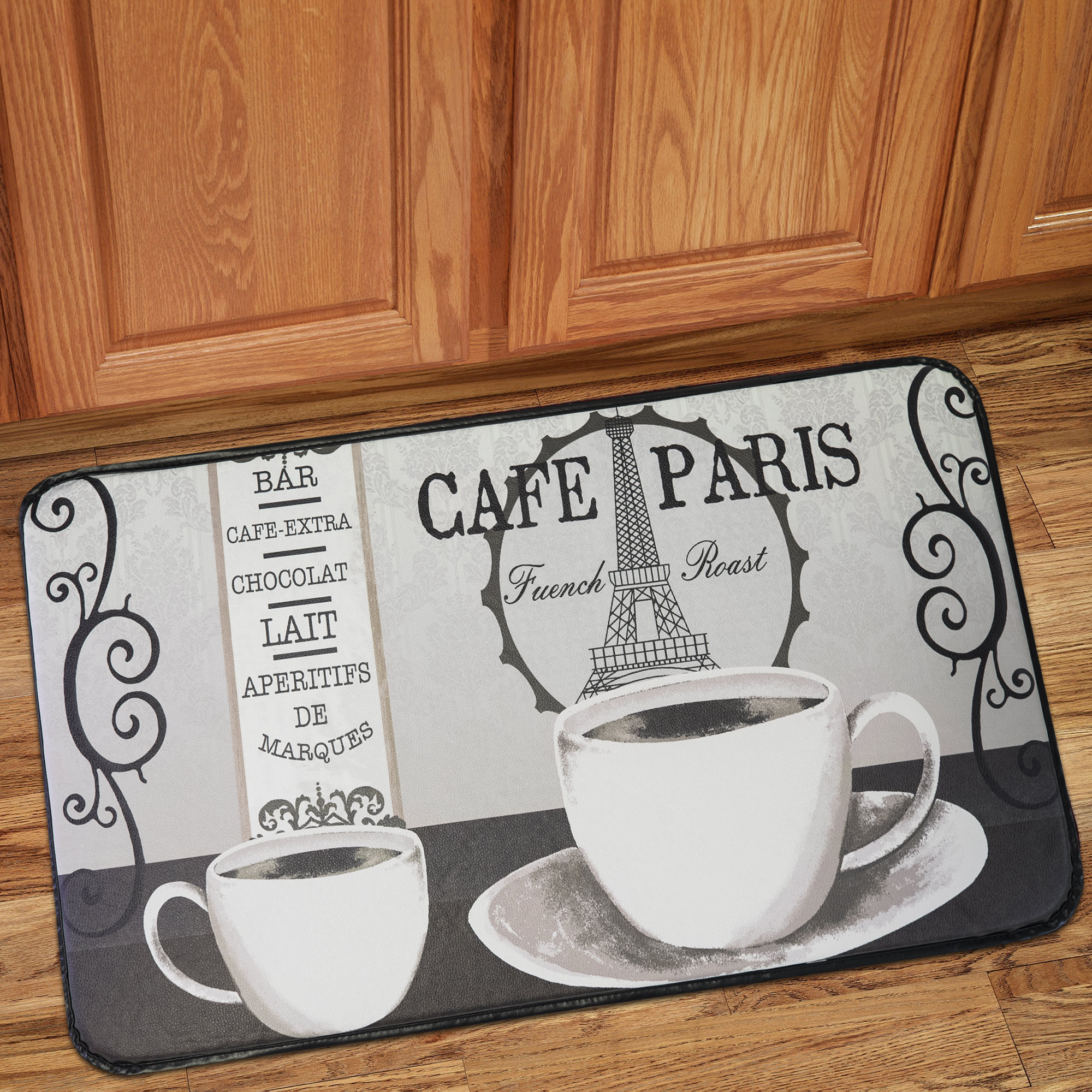 Memory Foam Anti Fatigue Chef Design Kitchen Floor Mat Rug