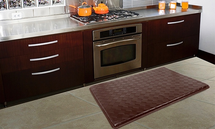 Memory-Foam Comfort Kitchen Mats | Groupon Goods