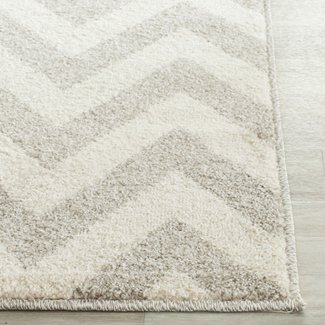Mercer41 Currey Light Grey/Beige Area Rug & Reviews | Wayfair