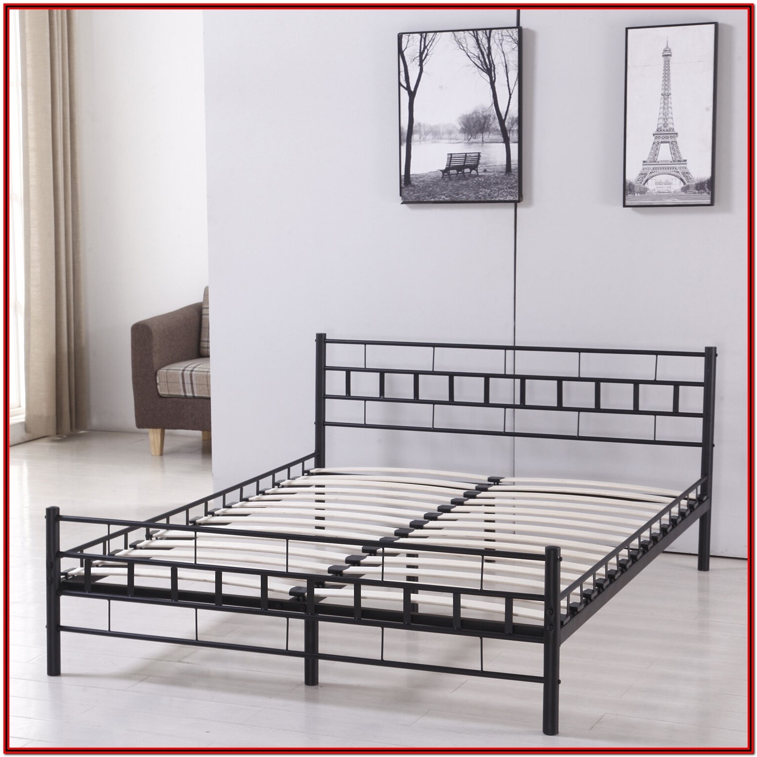 Heavy Duty Queen Bed Frame You Ll Love In 2021 Visualhunt