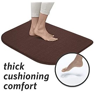 The Comfort Foam Kitchen Mat - Hammacher Schlemmer