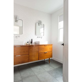 50 Mid Century Modern Bathroom Vanity You Ll Love In 2020 Visual Hunt