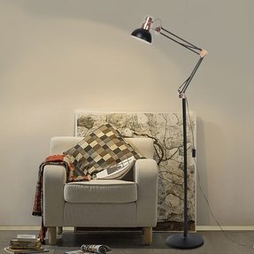 Swing Arm Floor Lamp Visual Hunt