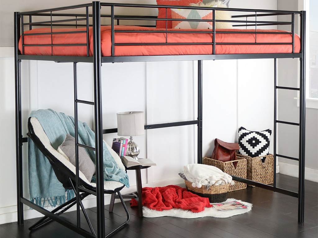 Twin xl loft on sale bed frame