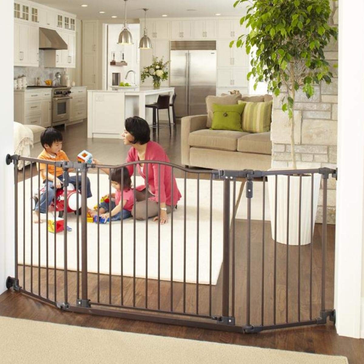 72 inch baby gate pressure mounted