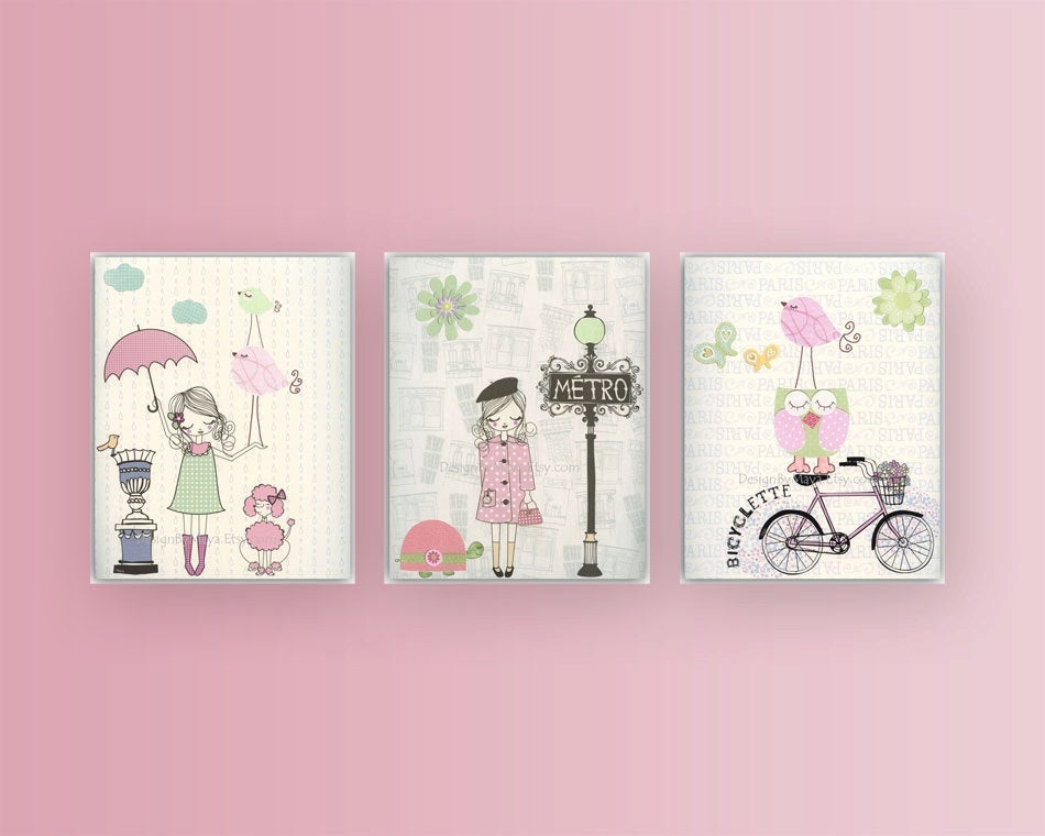 baby girl nursery wall decor ideas