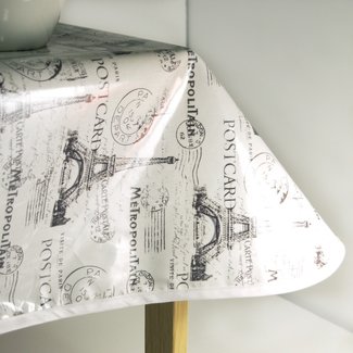 Oilcloth tablecloth Laminated Cotton by compelledtocraft ...