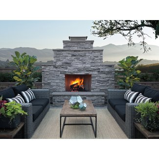 Outdoor Fireplaces | Outdoor Living | California Mantel ...