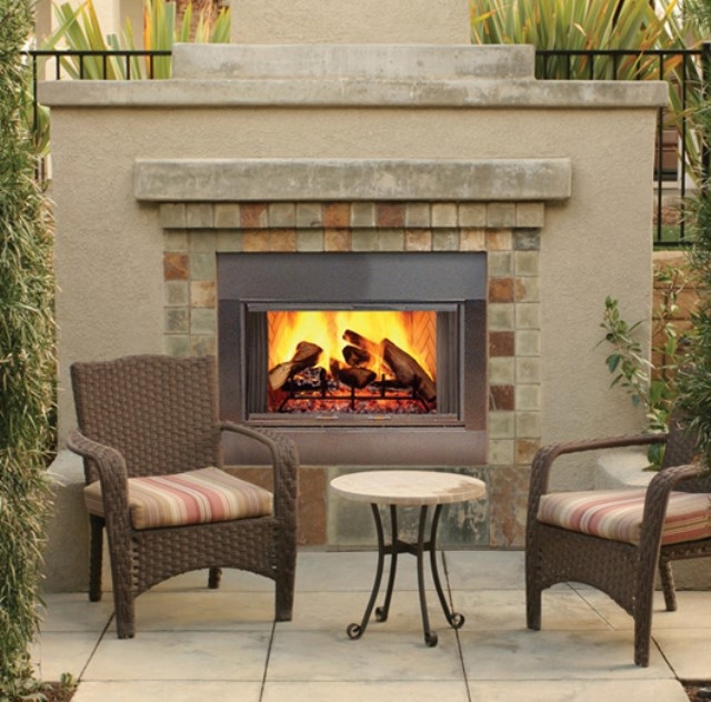 Outdoor Fireplaces — Unlimited Outdoor Kitchens