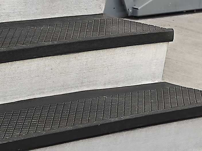 Treads All Weather Outdoor Staircase Mats Rubber Step Cover Non Slip Stair 
