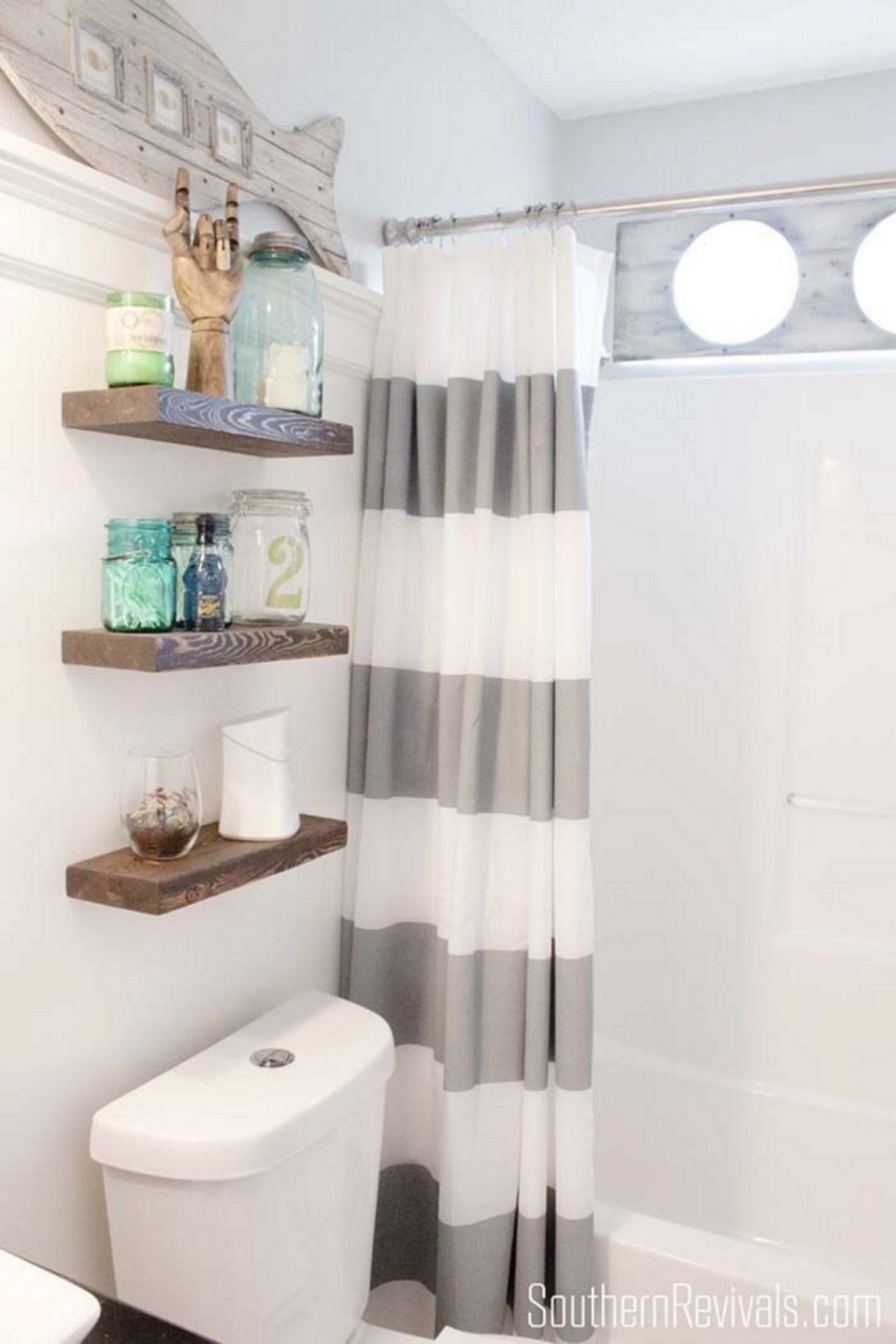 bathroom shelves over toilet