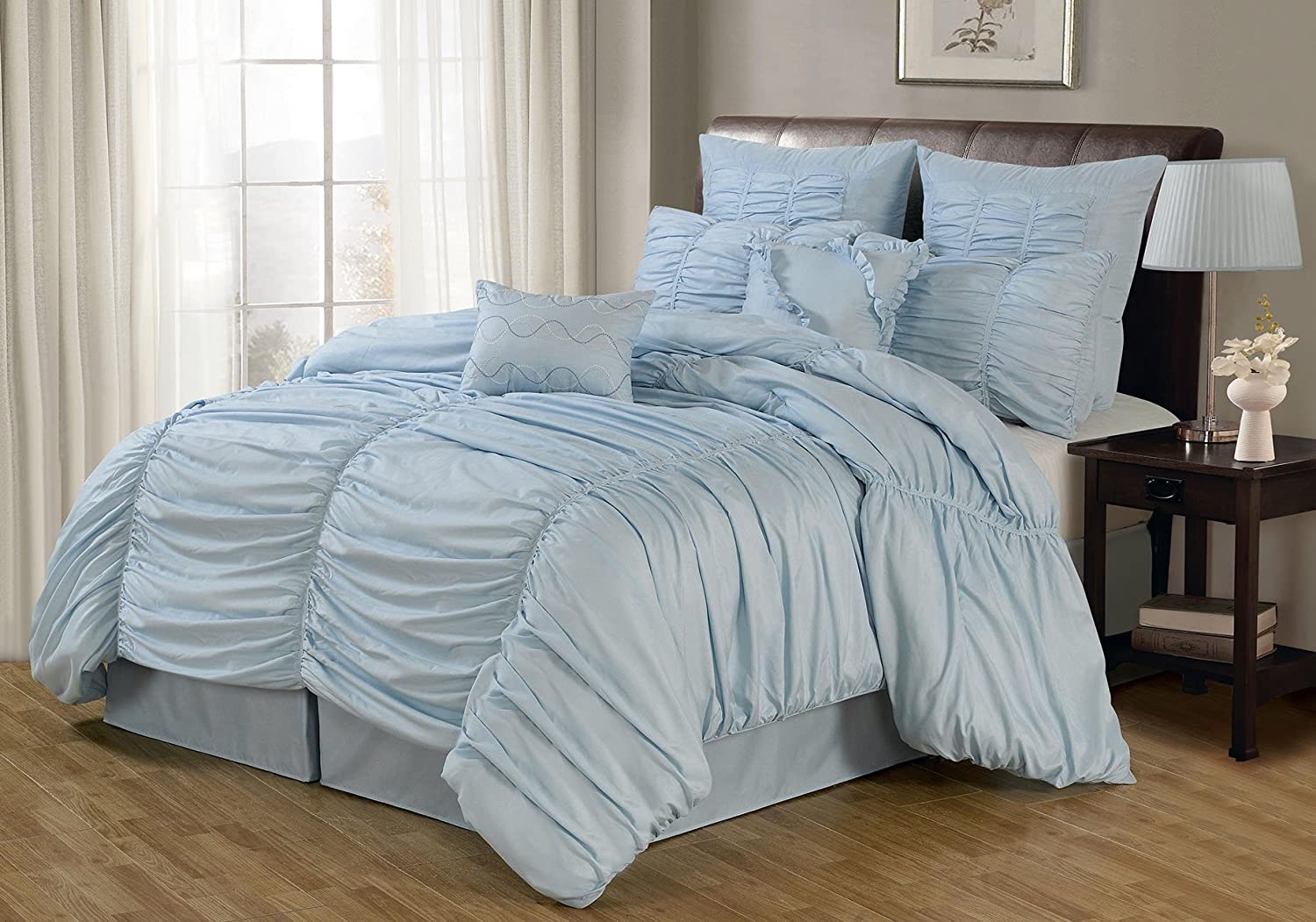 Light blue bedding outlet twin